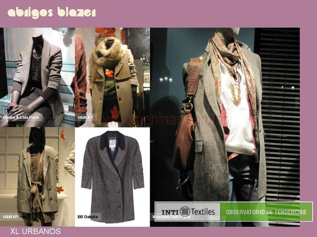 Tipologia de prendas para mujer moda otoño invierno 2010